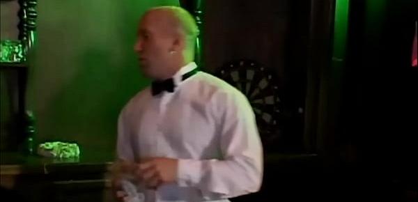  Lauren Phoenix fucks with the bartender in the ass at her own wedding
